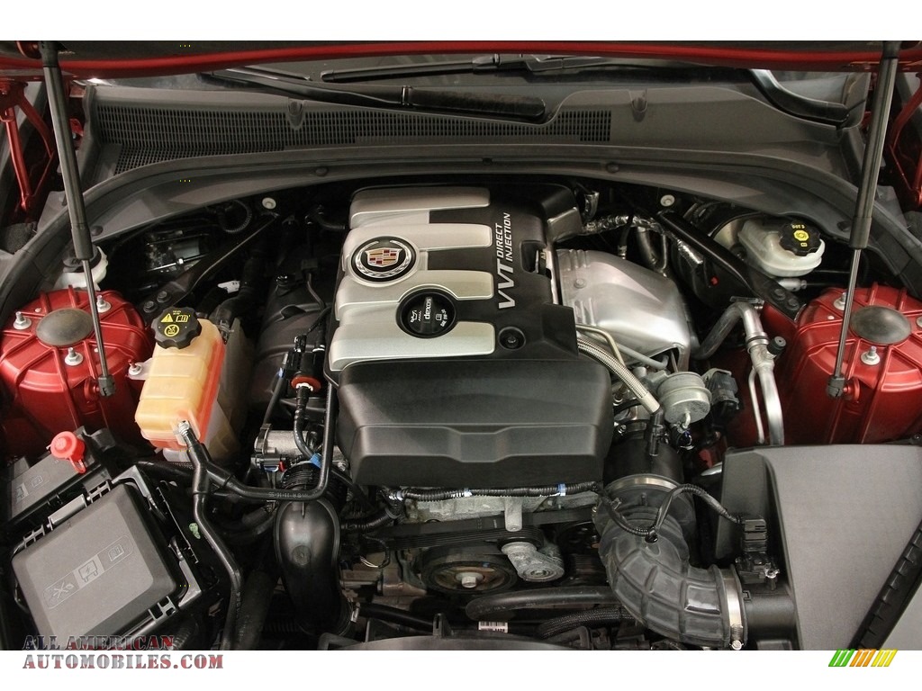 2014 CTS Luxury Sedan AWD - Red Obsession Tintcoat / Light Platinum/Jet Black photo #24