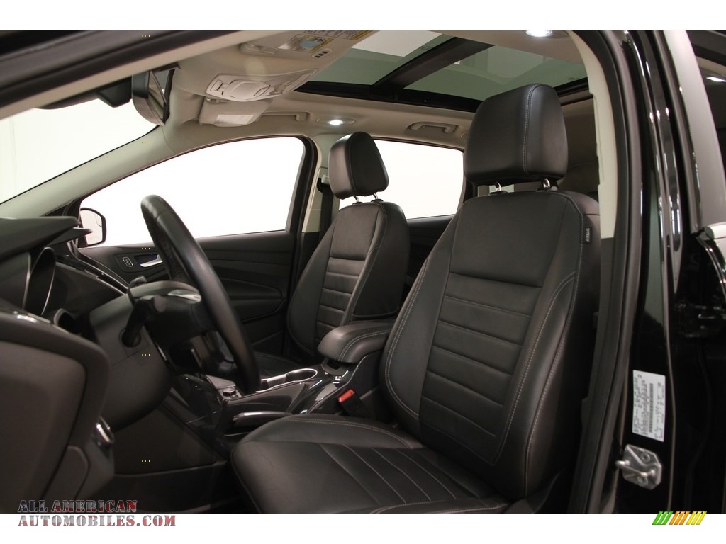 2014 Escape Titanium 1.6L EcoBoost 4WD - Tuxedo Black / Charcoal Black photo #5