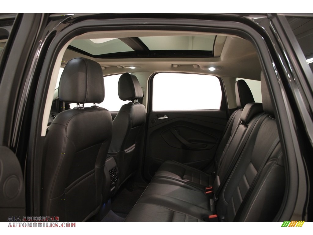 2014 Escape Titanium 1.6L EcoBoost 4WD - Tuxedo Black / Charcoal Black photo #15