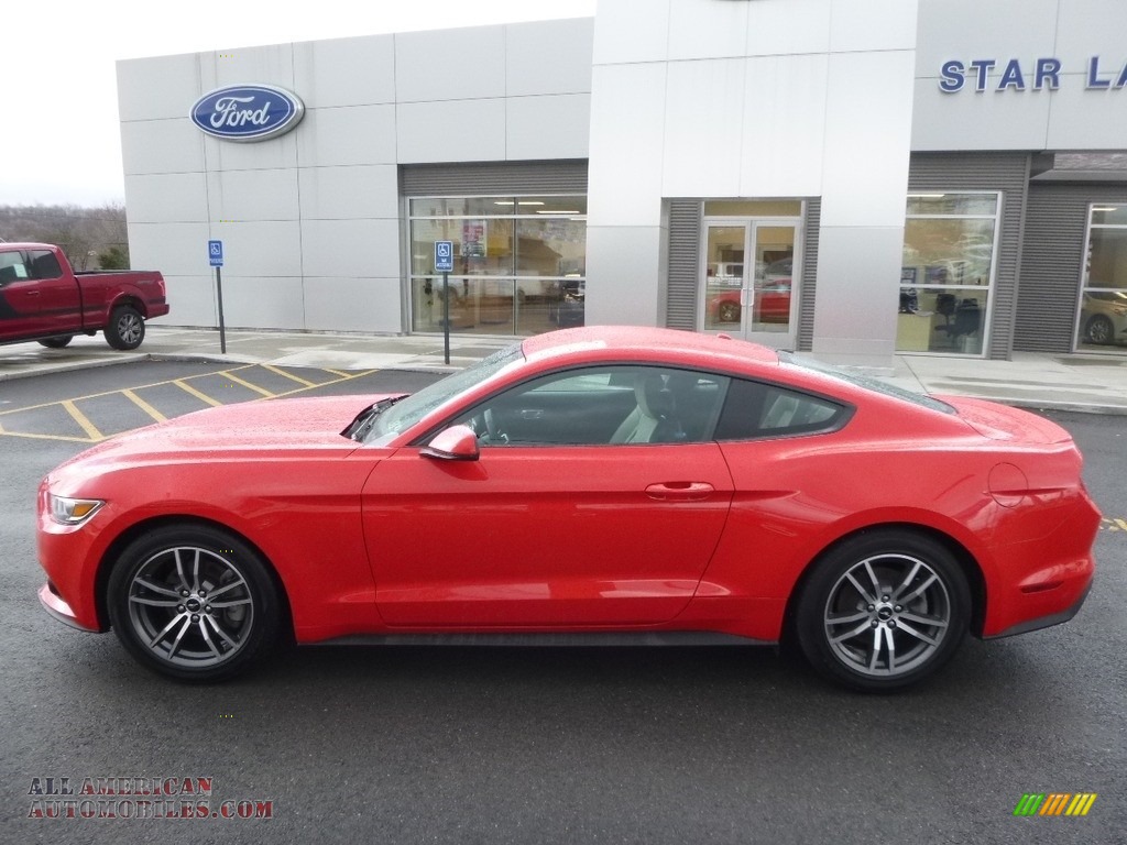 2016 Mustang EcoBoost Coupe - Race Red / Ebony photo #9