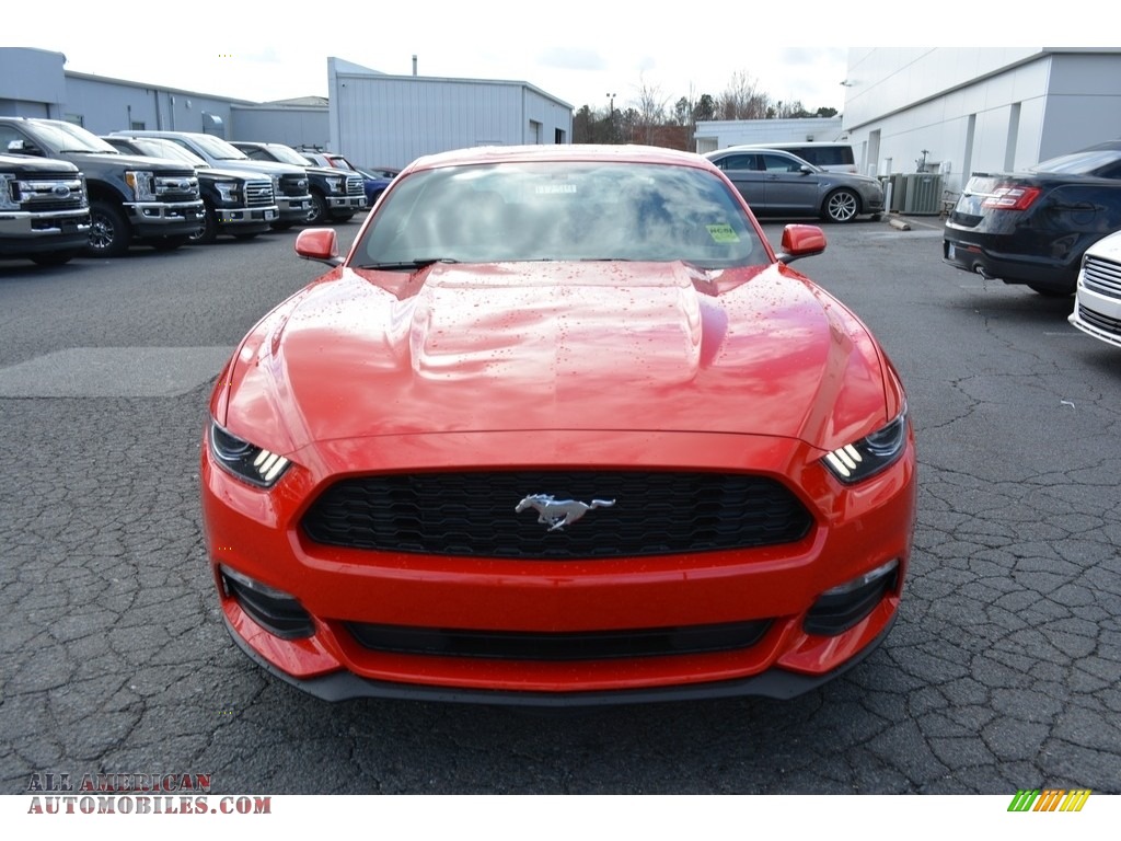 2017 Mustang V6 Coupe - Race Red / Ebony photo #4