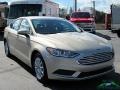 Ford Fusion S White Gold photo #9