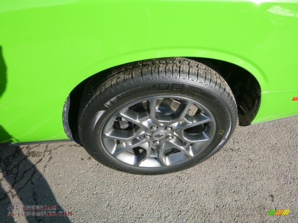 2017 Challenger GT AWD - Green Go / Black photo #3