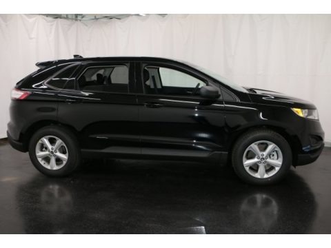 Shadow Black 2017 Ford Edge SE AWD