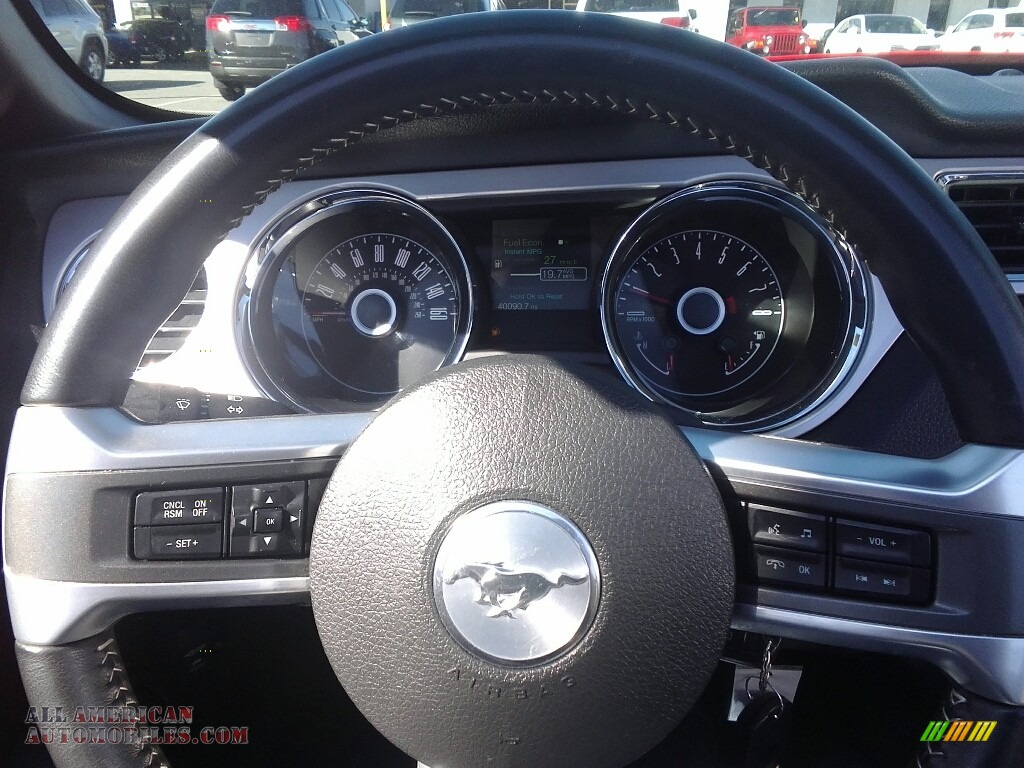 2014 Mustang V6 Convertible - Race Red / Charcoal Black photo #21