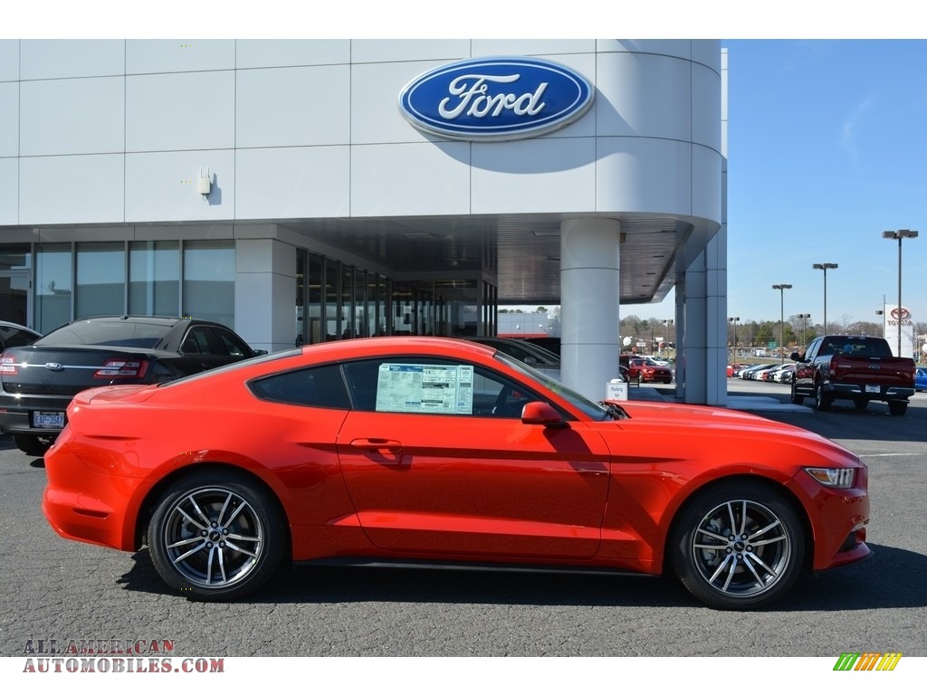 2017 Mustang Ecoboost Coupe - Race Red / Ebony photo #2