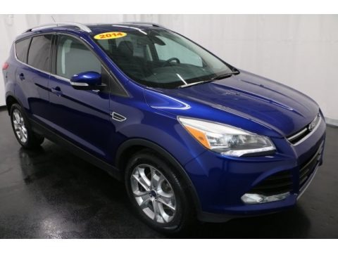 Deep Impact Blue 2014 Ford Escape Titanium 1.6L EcoBoost 4WD