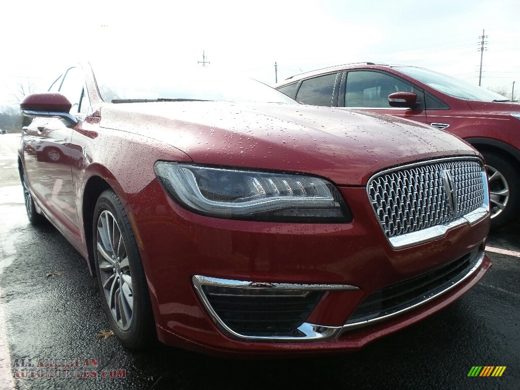 2017 MKZ Select AWD - Ruby Red / Cappuccino photo #1