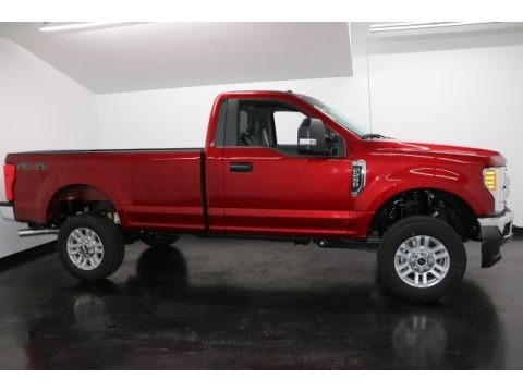 Ruby Red 2017 Ford F250 Super Duty XLT Regular Cab 4x4