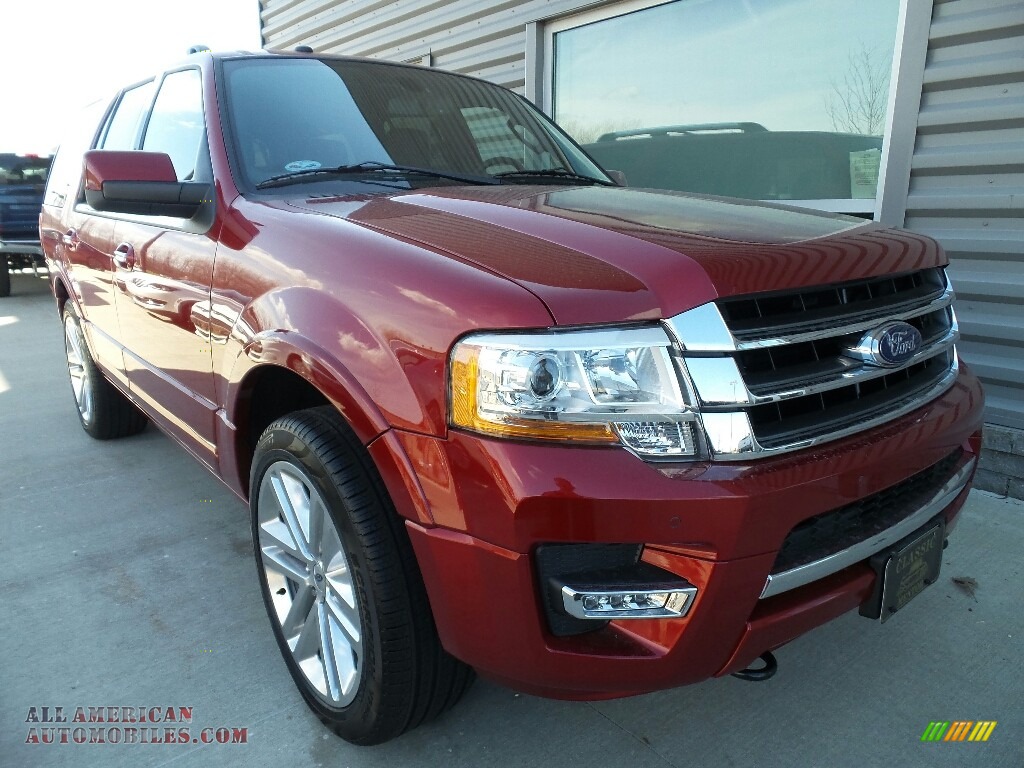 2017 Expedition Limited 4x4 - Ruby Red / Ebony photo #1