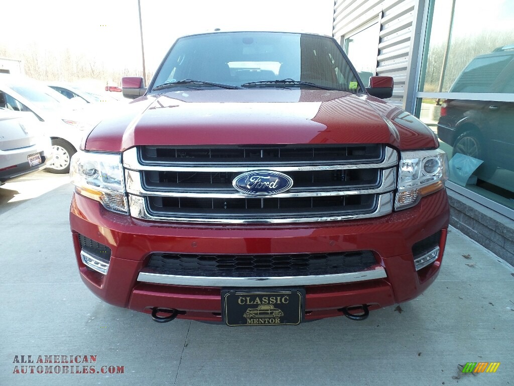 2017 Expedition Limited 4x4 - Ruby Red / Ebony photo #2
