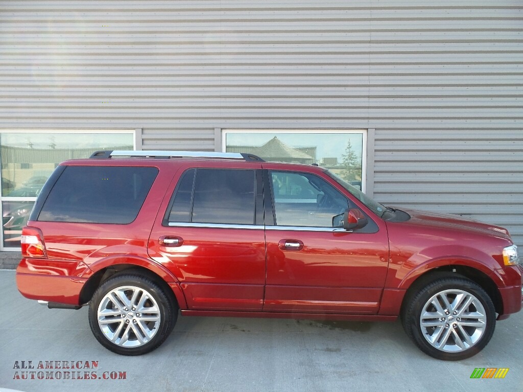2017 Expedition Limited 4x4 - Ruby Red / Ebony photo #3