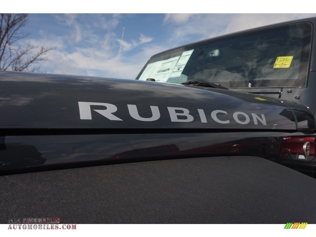 2017 Wrangler Unlimited Rubicon 4x4 - Rhino / Black photo #7