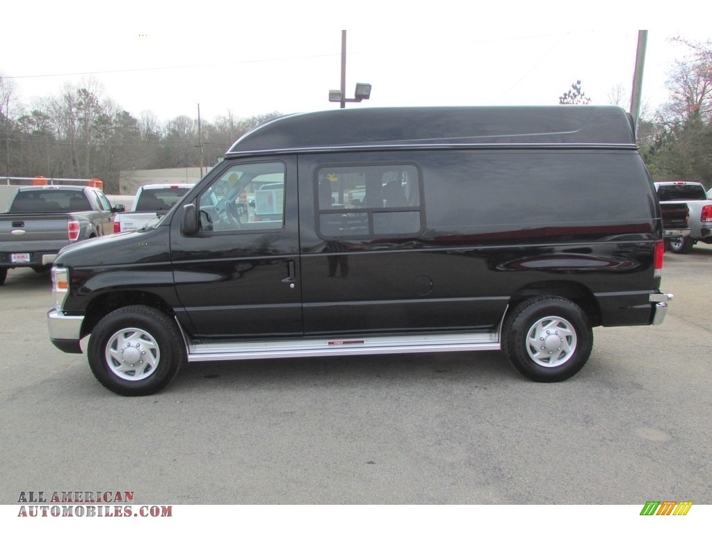 2013 E Series Van E250 Cargo - Black / Medium Flint photo #11