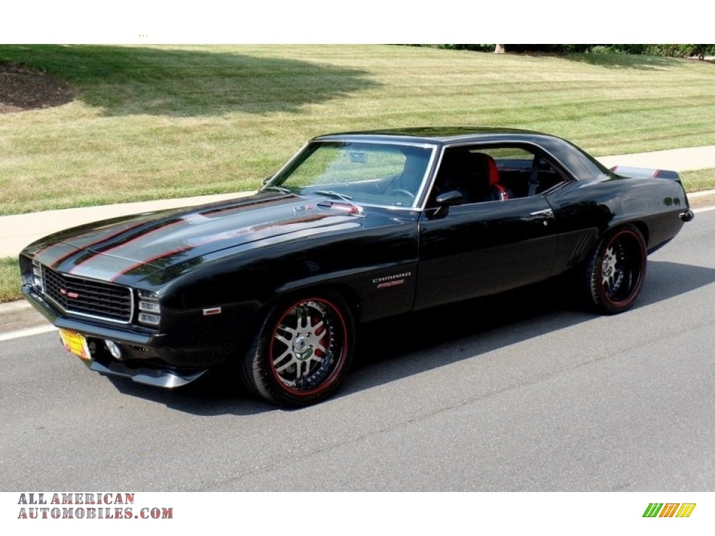 1969 Camaro Restomod Coupe - Carbon Flash Metallic / Black/Red photo #1