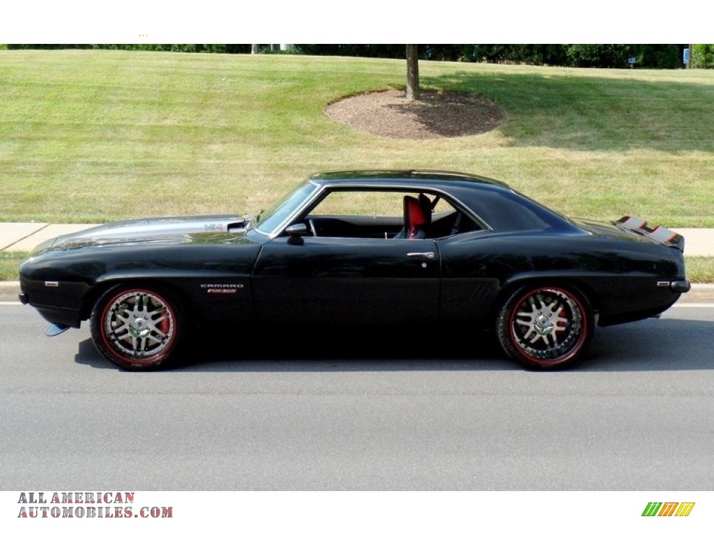 1969 Camaro Restomod Coupe - Carbon Flash Metallic / Black/Red photo #2