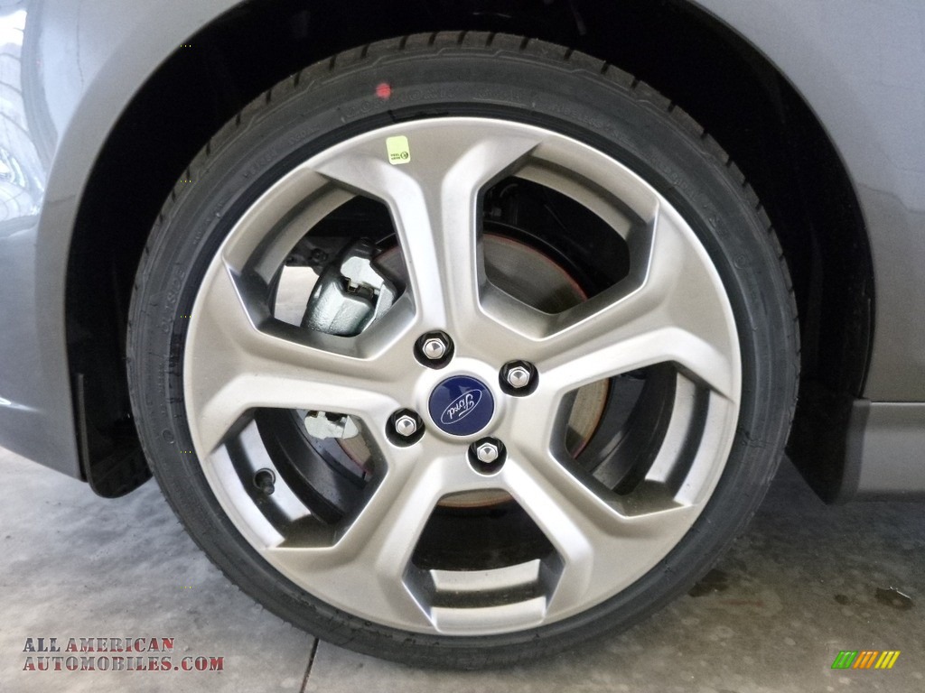 2017 Fiesta ST Hatchback - Magnetic / Charcoal Black photo #6