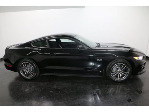 Shadow Black 2017 Ford Mustang GT Premium Coupe