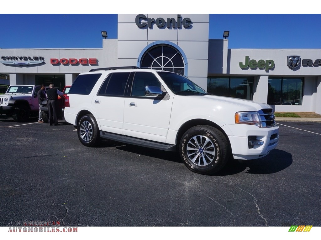 2016 Expedition XLT - Oxford White / Dune photo #1