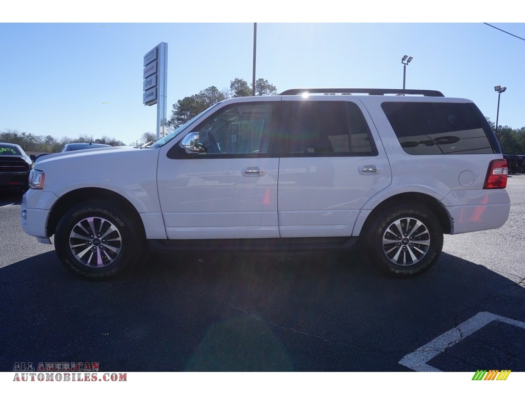 2016 Expedition XLT - Oxford White / Dune photo #4