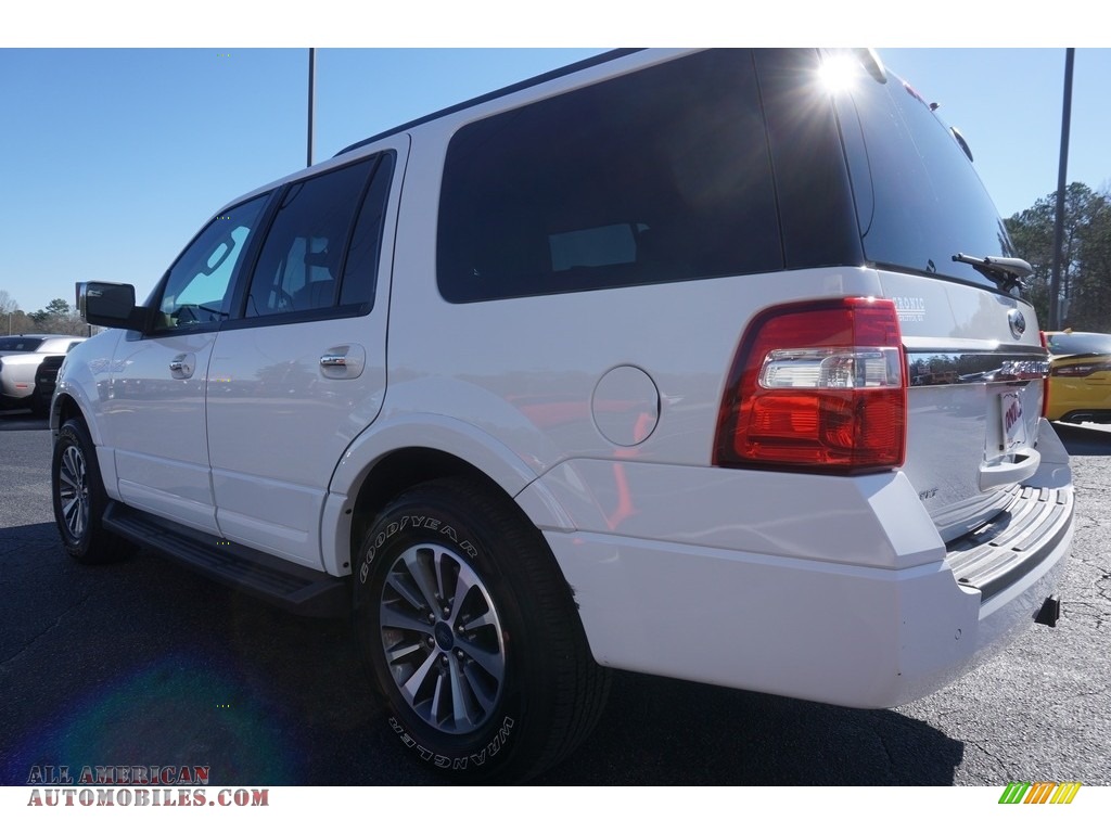 2016 Expedition XLT - Oxford White / Dune photo #5