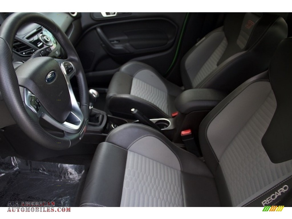2014 Fiesta ST Hatchback - Green Envy / ST Recaro Smoke Storm photo #3