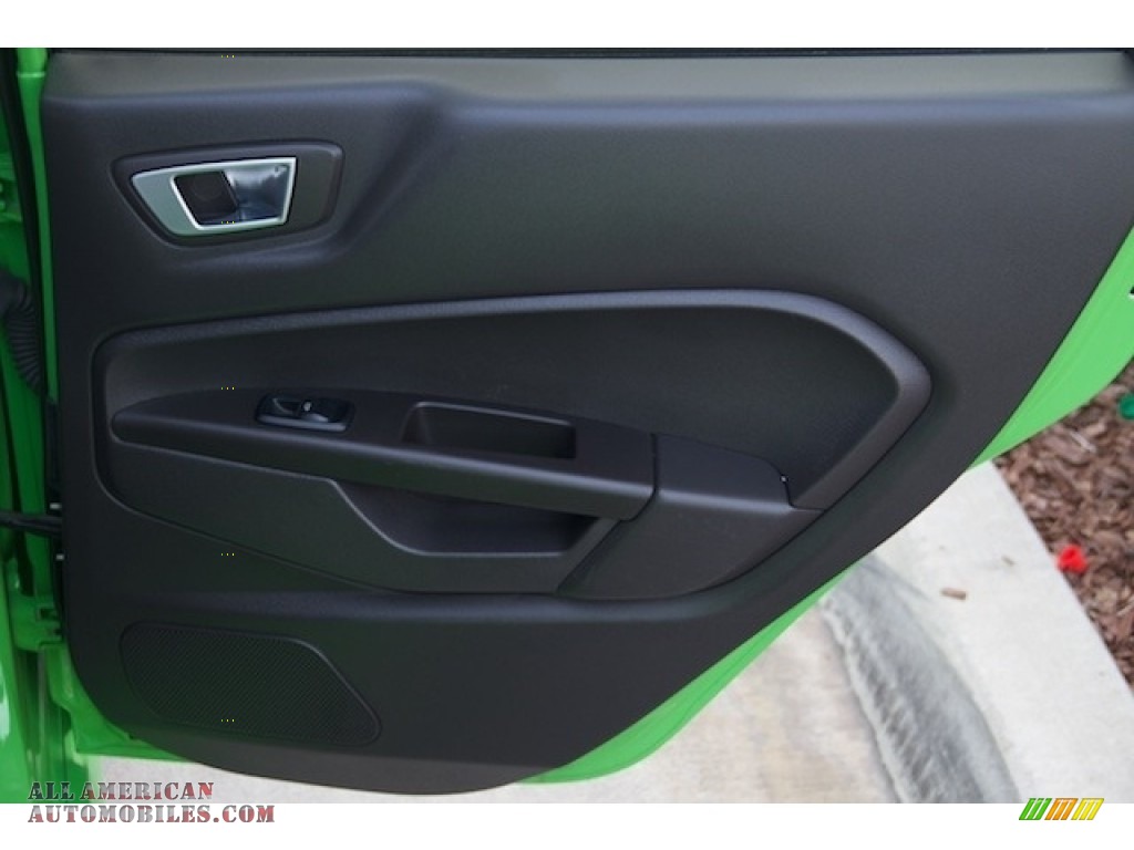 2014 Fiesta ST Hatchback - Green Envy / ST Recaro Smoke Storm photo #24