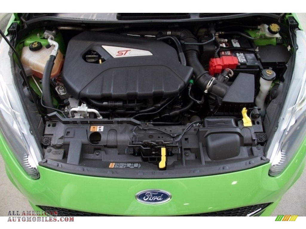 2014 Fiesta ST Hatchback - Green Envy / ST Recaro Smoke Storm photo #26