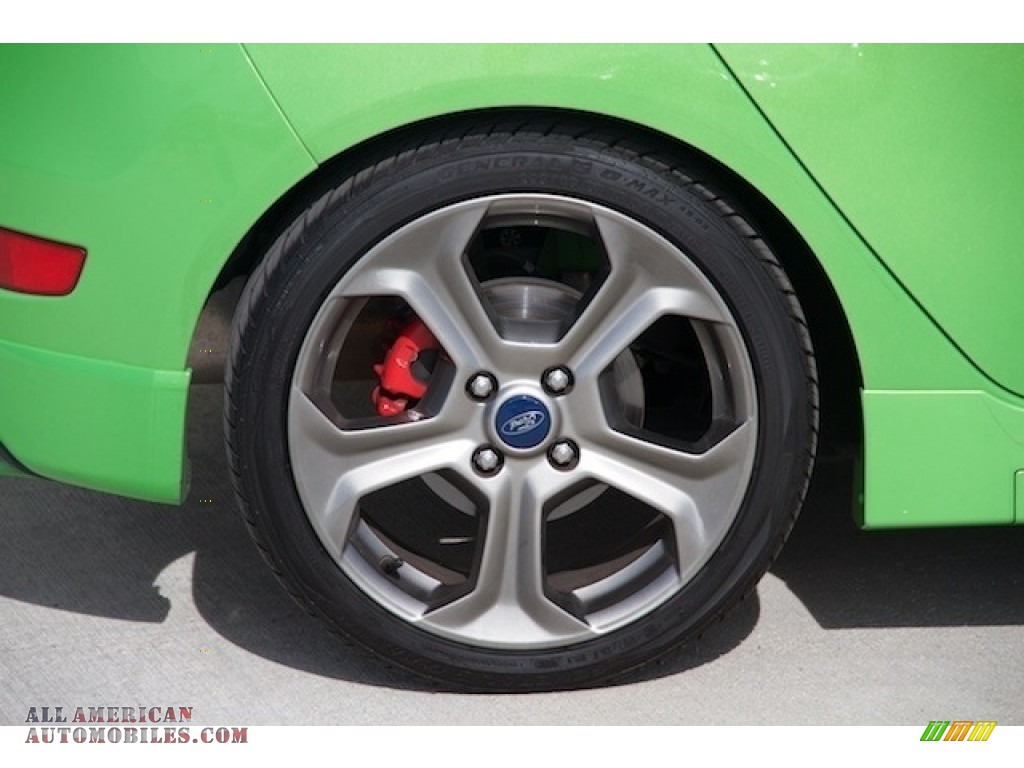 2014 Fiesta ST Hatchback - Green Envy / ST Recaro Smoke Storm photo #27