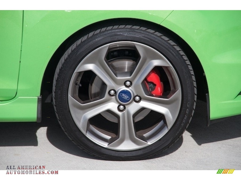 2014 Fiesta ST Hatchback - Green Envy / ST Recaro Smoke Storm photo #28