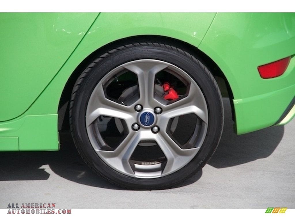 2014 Fiesta ST Hatchback - Green Envy / ST Recaro Smoke Storm photo #29