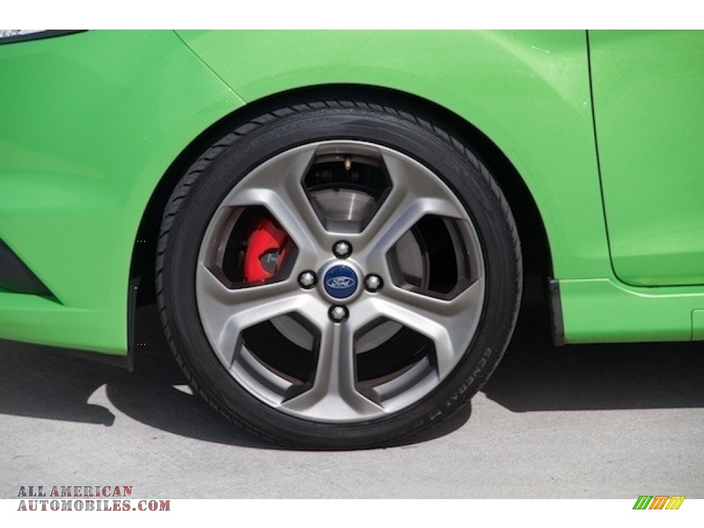 2014 Fiesta ST Hatchback - Green Envy / ST Recaro Smoke Storm photo #30