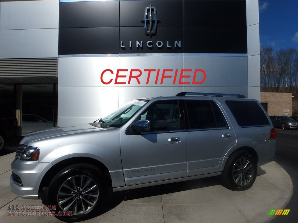 Ingot Silver / Ebony Lincoln Navigator Select 4x4