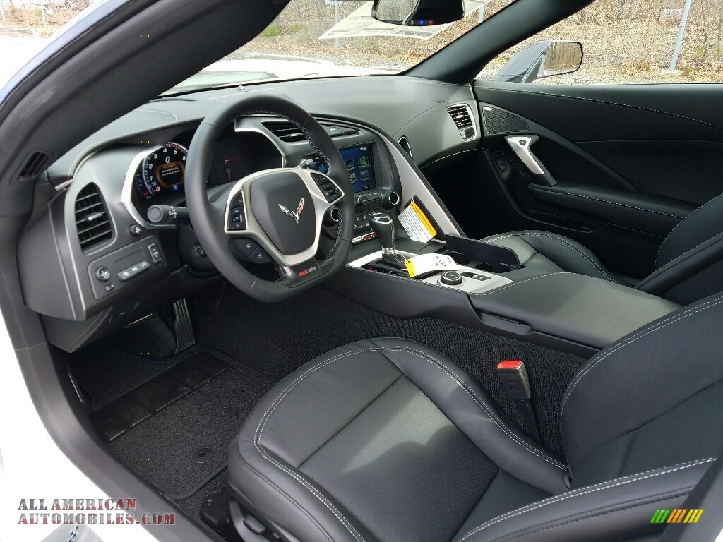 2017 Corvette Z06 Convertible - Arctic White / Jet Black photo #7