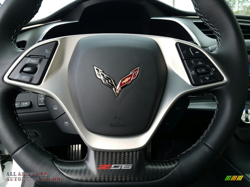 2017 Corvette Z06 Convertible - Arctic White / Jet Black photo #10