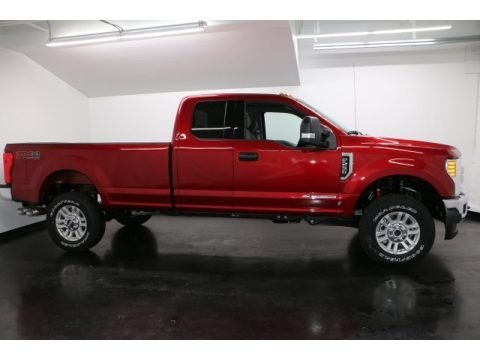 Ruby Red 2017 Ford F250 Super Duty XLT SuperCab 4x4