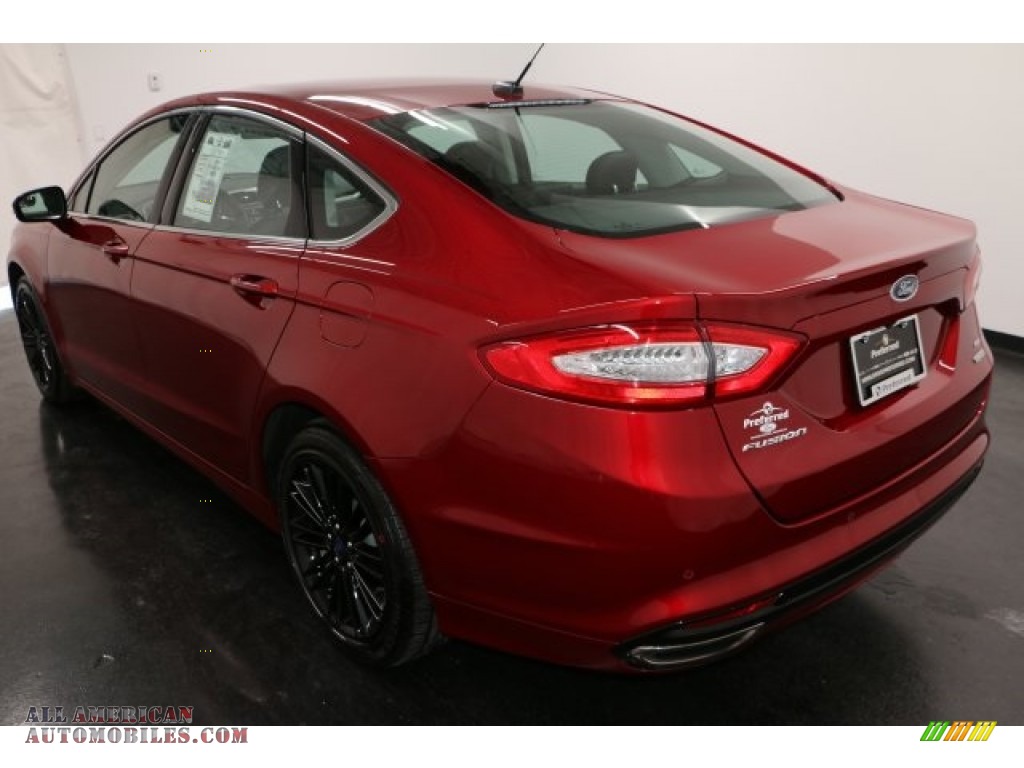 2014 Fusion SE EcoBoost - Ruby Red / Charcoal Black photo #28
