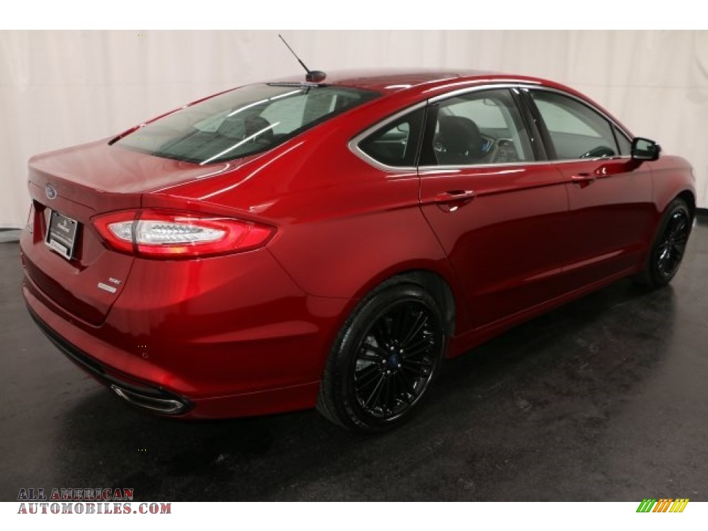 2014 Fusion SE EcoBoost - Ruby Red / Charcoal Black photo #30
