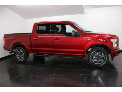 Ruby Red 2017 Ford F150 XLT SuperCrew 4x4