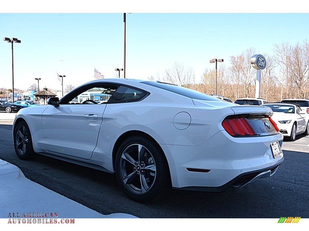 2017 Mustang Ecoboost Coupe - Oxford White / Ebony photo #19