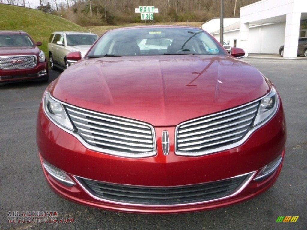 2013 MKZ 2.0L EcoBoost FWD - Ruby Red / Charcoal Black photo #11
