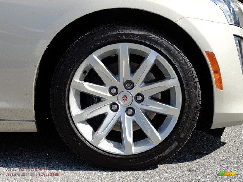 2014 CTS Luxury Sedan AWD - Silver Coast Metallic / Light Cashmere/Medium Cashmere photo #8