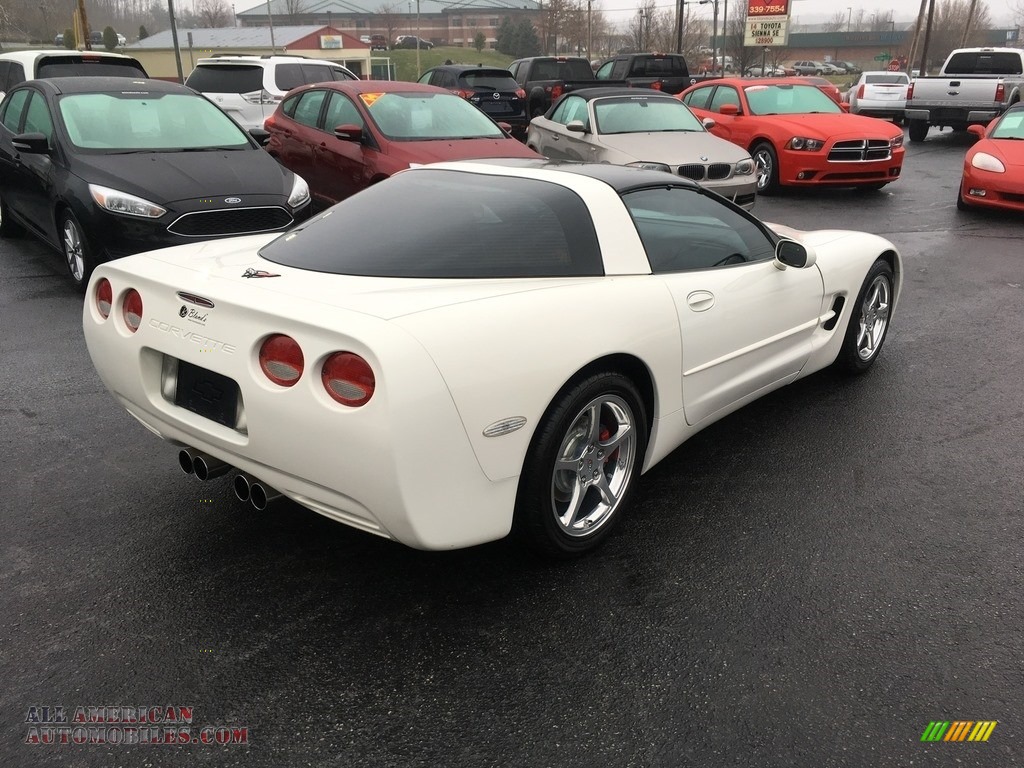 2002 Corvette Coupe - Speedway White / Black photo #4