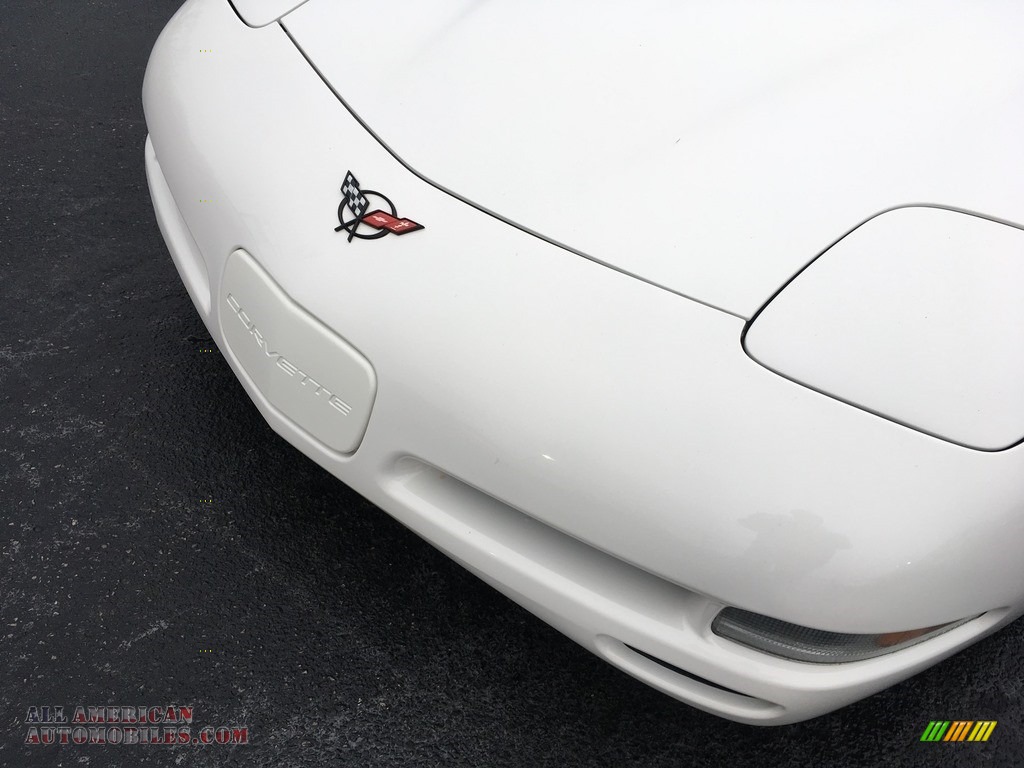 2002 Corvette Coupe - Speedway White / Black photo #20
