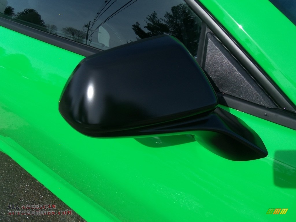2017 Camaro LT Coupe - Krypton Green / Jet Black photo #10