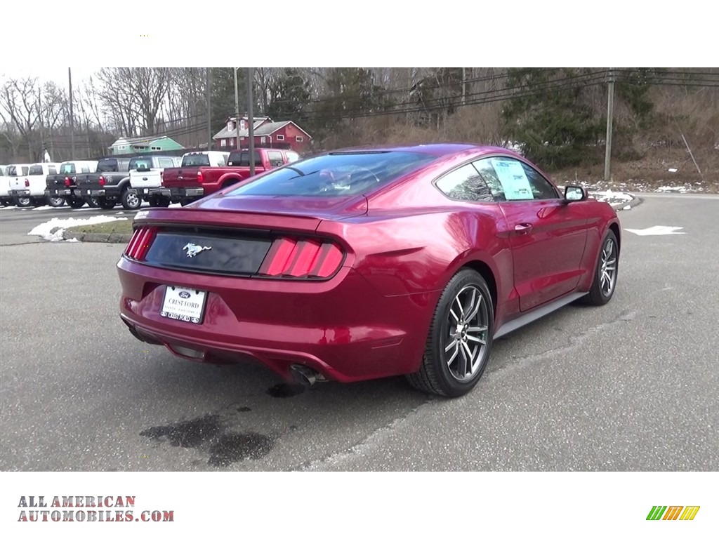 2017 Mustang Ecoboost Coupe - Ruby Red / Ebony photo #7