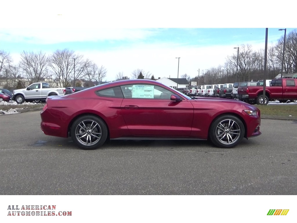 2017 Mustang Ecoboost Coupe - Ruby Red / Ebony photo #8