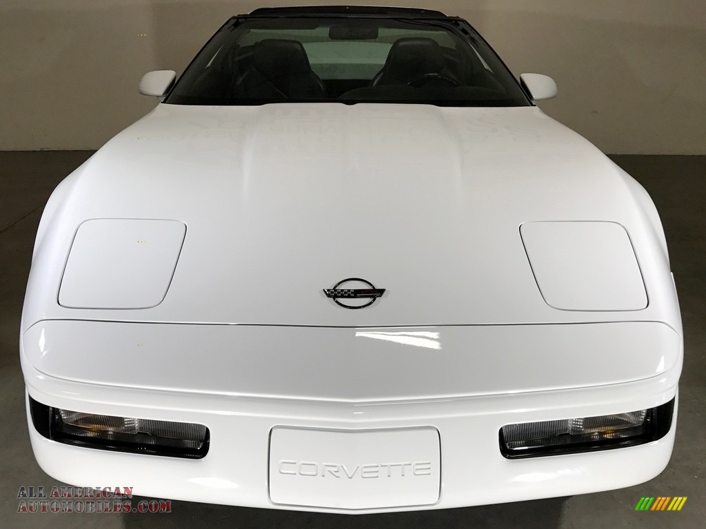 1994 Corvette Coupe - Arctic White / Black photo #7