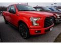 Ford F150 XLT SuperCab 4x4 Race Red photo #1