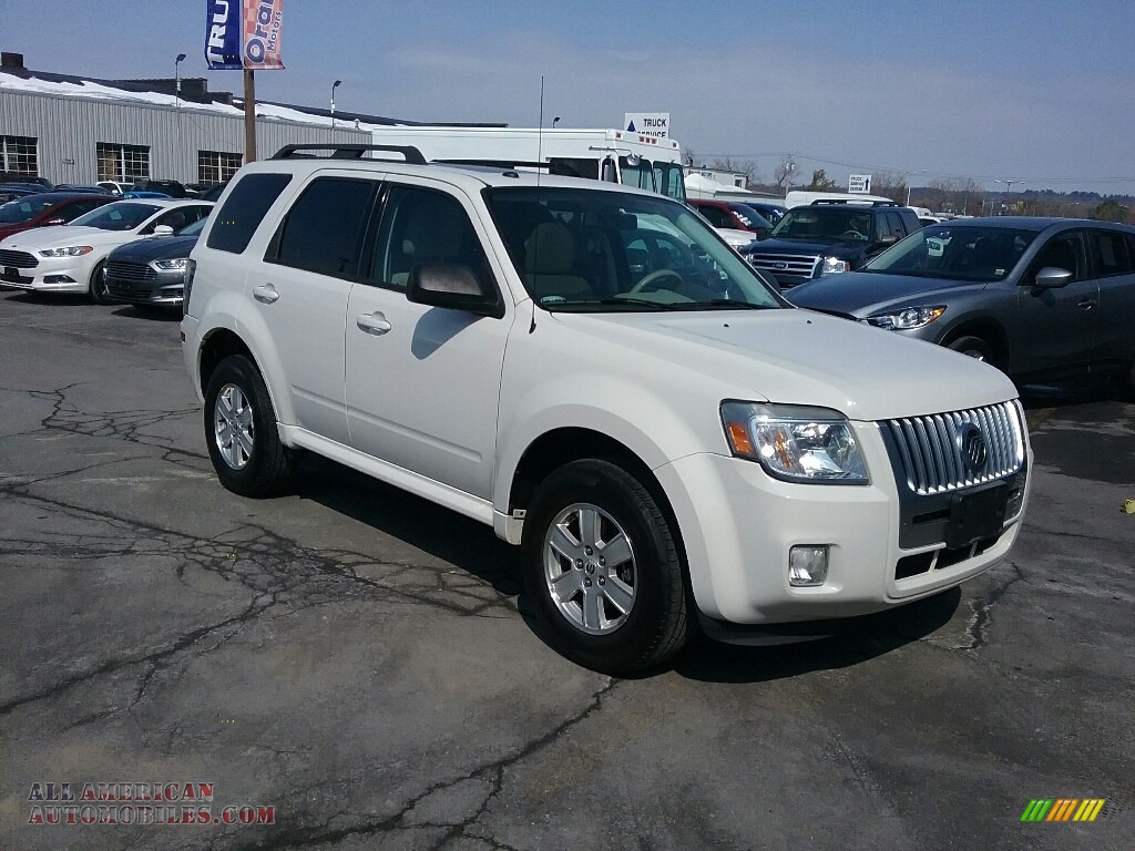 2010 Mariner V6 4WD - White Suede / Black photo #1